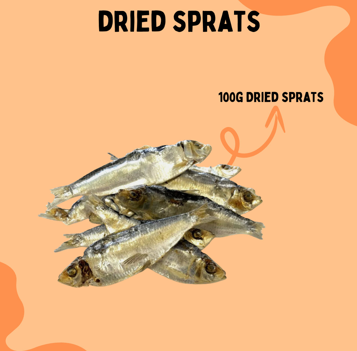 Dried XL Sprats